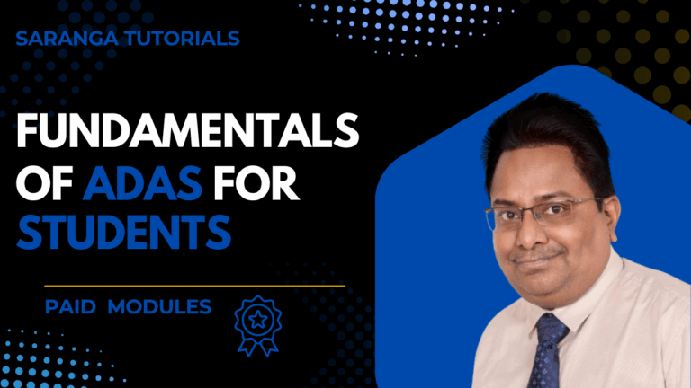 Fundamentals of ADAS For Students