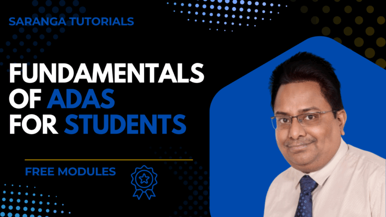 Fundamentals of ADAS [ Free Modules] For Students